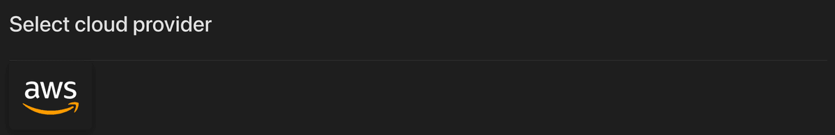 Create First Deployment screenshot