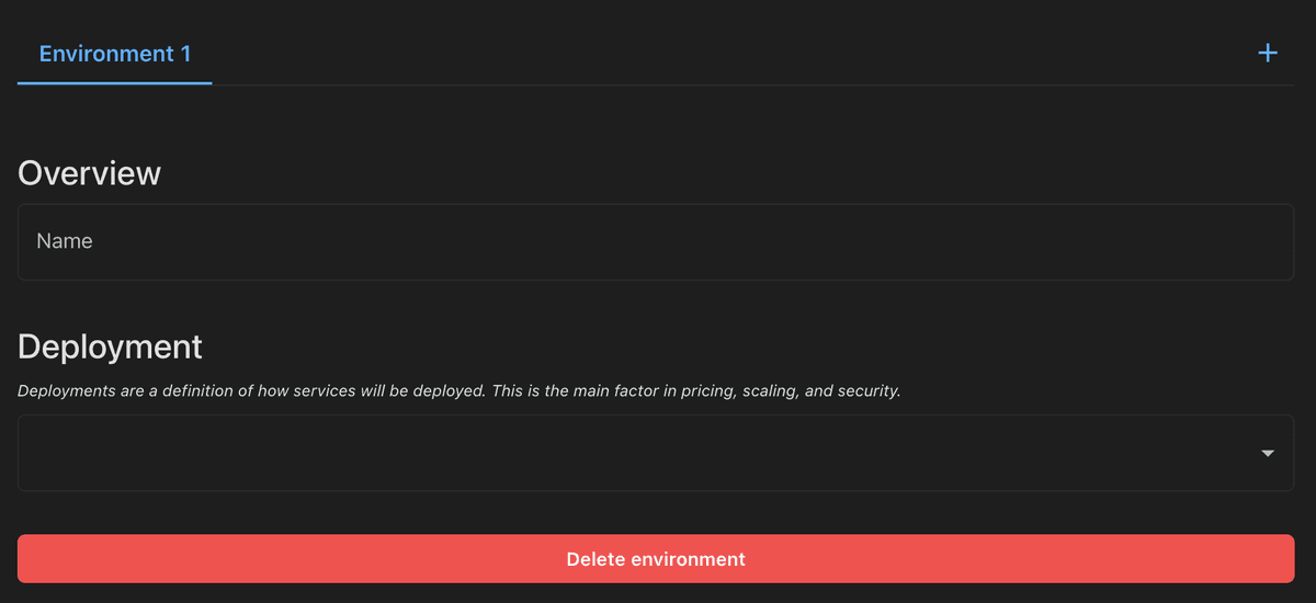 One-click Environment Replication screenshot